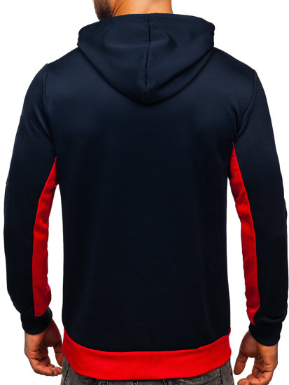 Men's Printed Hoodie Red Bolf HY972