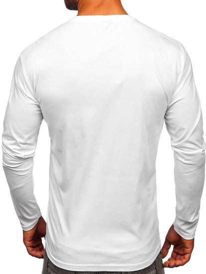 Men's Printed Long Sleeve Top White Bolf 146743