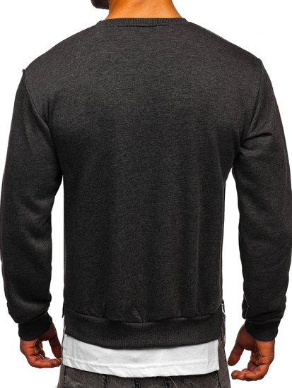 Men's Printed Sweatshirt Graphite Bolf 181905