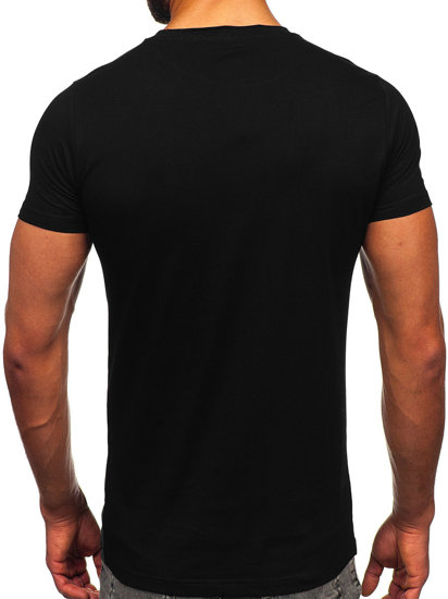 Men's Printed T-shirt Black Bolf HS7225