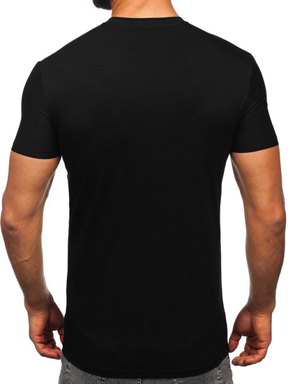 Men's Printed T-shirt Black Bolf MT3049