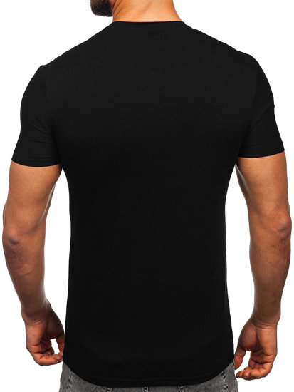 Men's Printed T-shirt Black Bolf MT3050