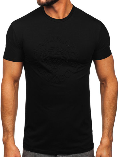 Men's Printed T-shirt Black Bolf MT3056