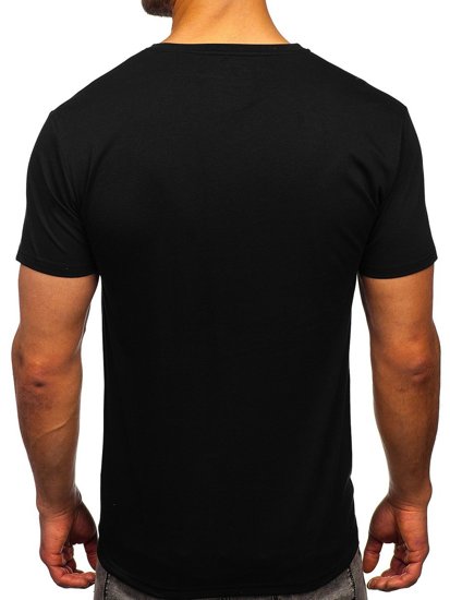 Men's Printed T-shirt Black Bolf Y70012