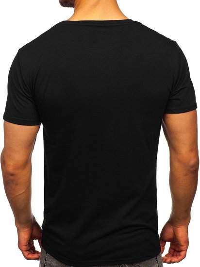 Men's Printed T-shirt Black Bolf Y70012