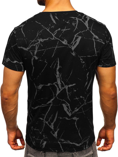 Men's Printed T-shirt Black Bolf Y70030