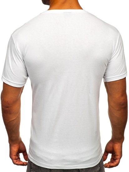 Men's Printed T-shirt White Bolf 142172