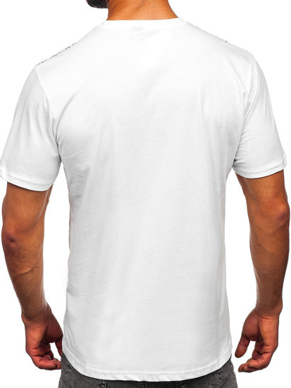 Men's Printed T-shirt White Bolf 14234