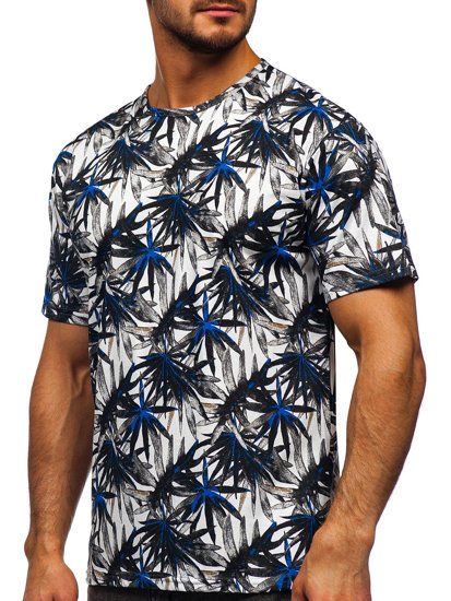 Men's Printed T-shirt White Bolf 14909