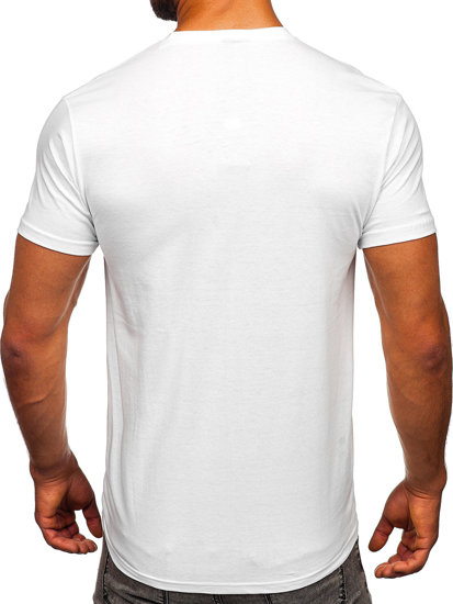 Men's Printed T-shirt White Bolf 192347