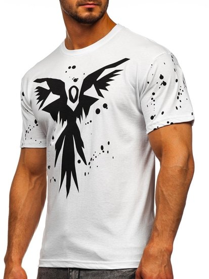 Men's Printed T-shirt White Bolf 300