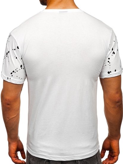 Men's Printed T-shirt White Bolf 300