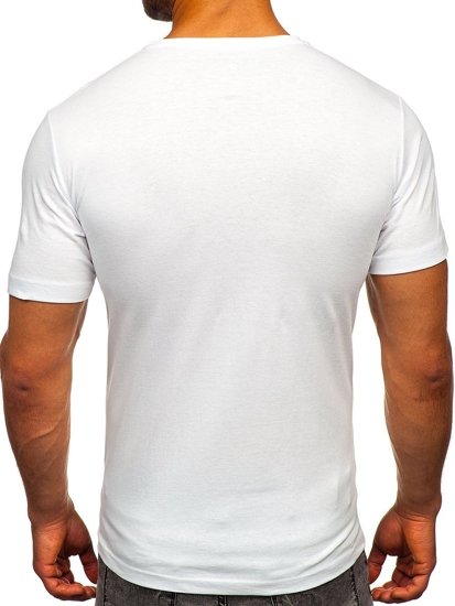 Men's Printed T-shirt White Bolf 6298