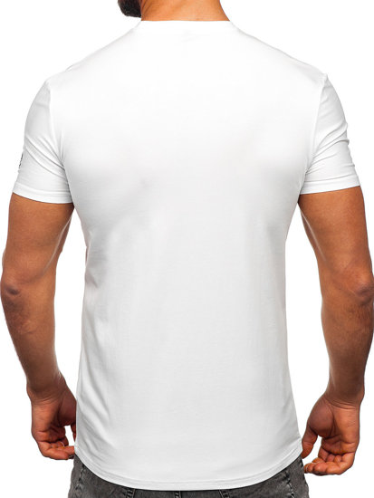 Men's Printed T-shirt White Bolf MT3040