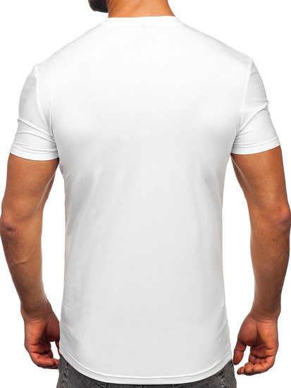 Men's Printed T-shirt White Bolf MT3049