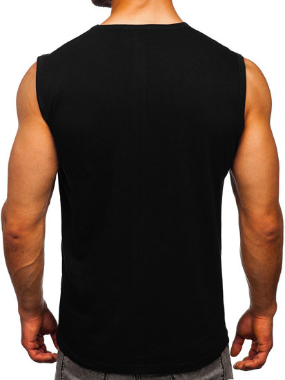 Men's Printed Tank Top Black Bolf 14827