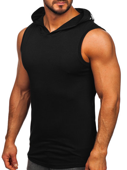 Men's Printed Tank Top Black Bolf 2537