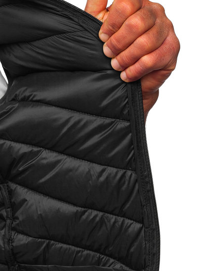 Men's Quilted Gilet Black Bolf 13073