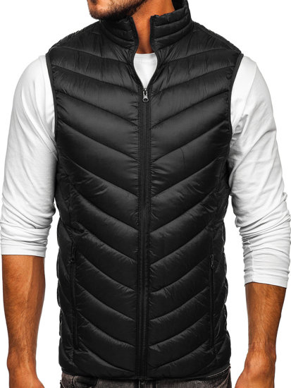 Men's Quilted Gilet Black Bolf 13073