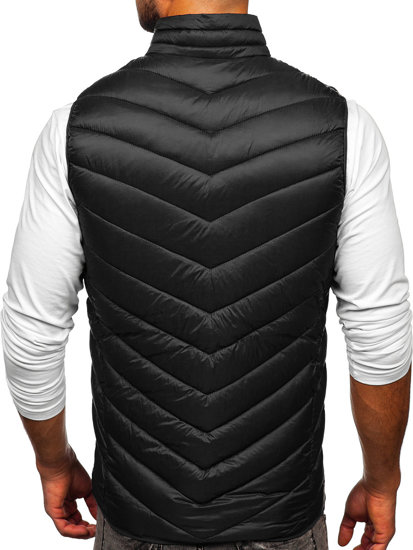 Men's Quilted Gilet Black Bolf 13073