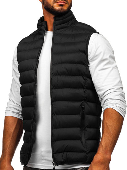 Men's Quilted Gilet Black Bolf 5M711