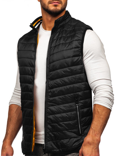 Men's Quilted Gilet Black Bolf 7103