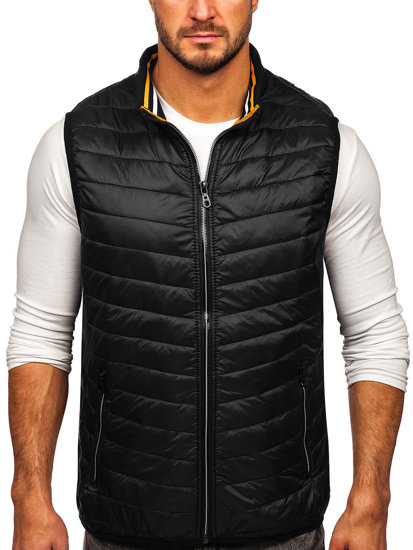 Men's Quilted Gilet Black Bolf 7103