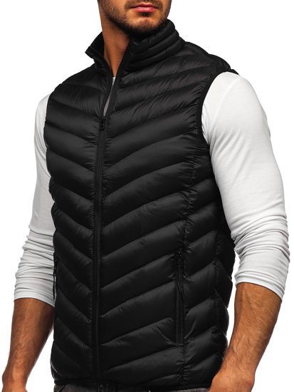 Men's Quilted Gilet Black Bolf HDL88006