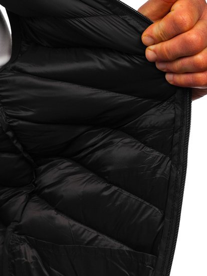 Men's Quilted Gilet Black Bolf HDL88006