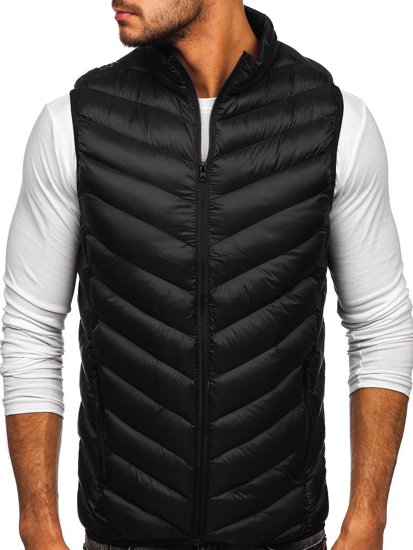 Men's Quilted Gilet Black Bolf HDL88006