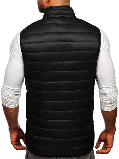 Men's Quilted Gilet Black Bolf LY32