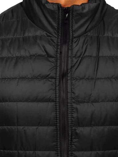 Men's Quilted Gilet Black Bolf MY77