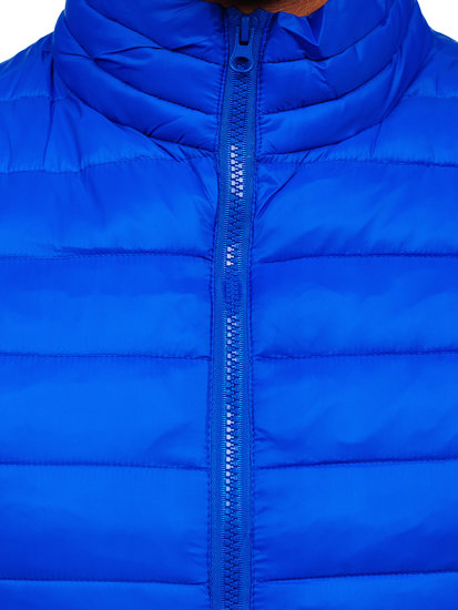 Men's Quilted Gilet Blue Bolf LY32