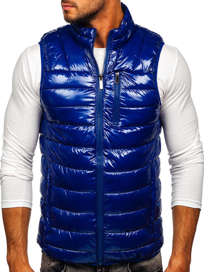 Men's Quilted Gilet Blue Bolf R0109A