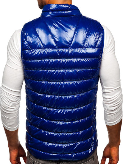 Men's Quilted Gilet Blue Bolf R0109A