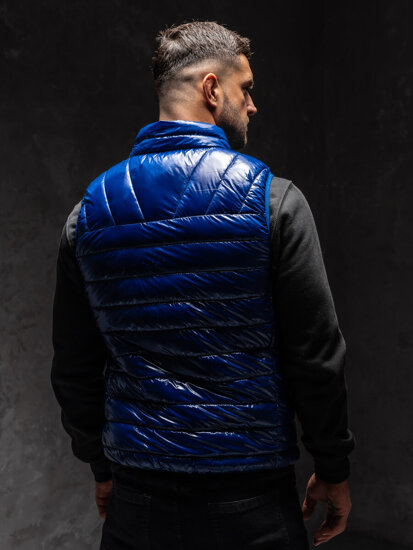 Men’s Quilted Gilet Blue Bolf R0109AA1