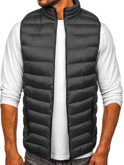 Men's Quilted Gilet Graphite Bolf 5M711