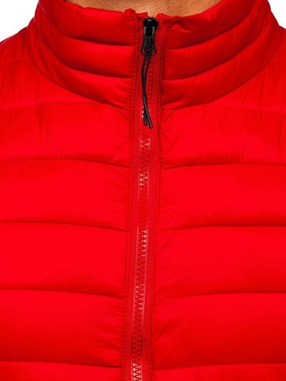 Men's Quilted Gilet Red Bolf HDL88001