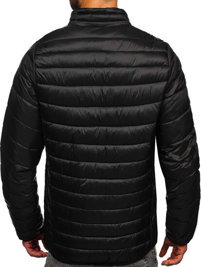 Men's Quilted Lightweight Jacket Black Bolf 5M703