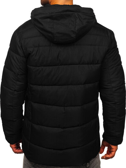 Men’s Quilted Winter Jacket Black Bolf 57M7505