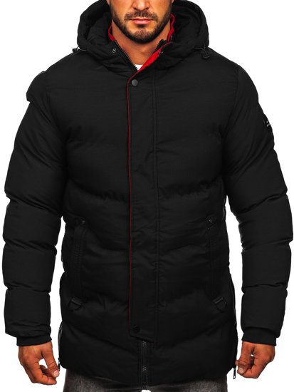 Men's Quilted Winter Jacket Black Bolf 7330