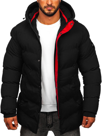 Men's Quilted Winter Jacket Black Bolf 7330