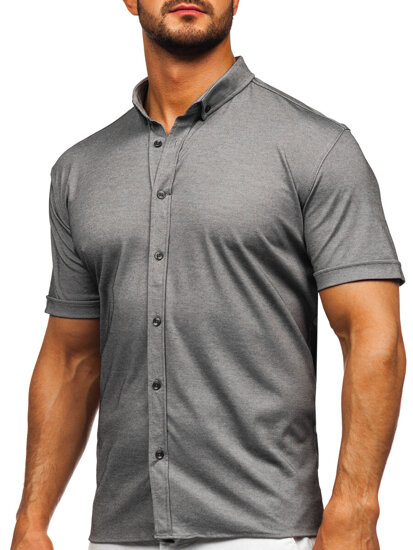 Men's Short Sleeve Shirt Graphite Bolf 2005