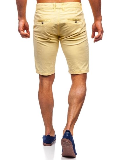 Men's Shorts Light Yellow Bolf 1142