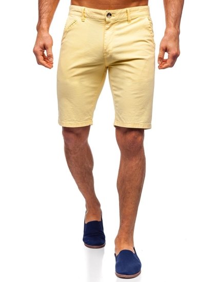 Men's Shorts Light Yellow Bolf 1142