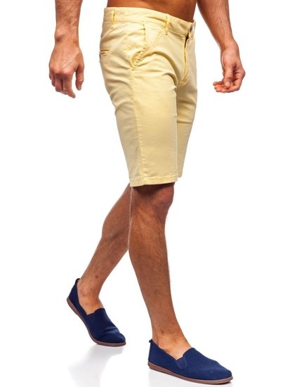 Men's Shorts Light Yellow Bolf 1142