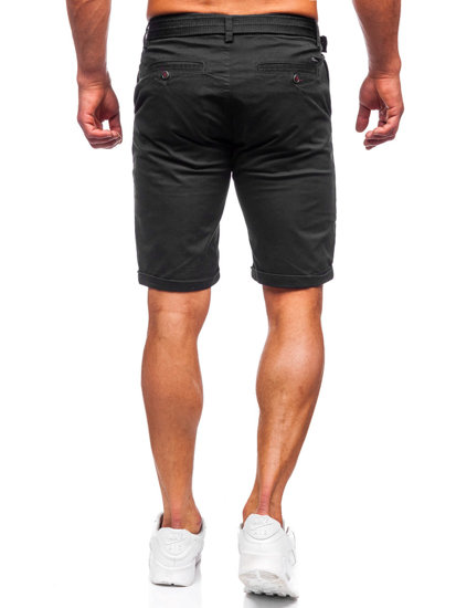 Men's Shorts with Belt Black Bolf XX160085