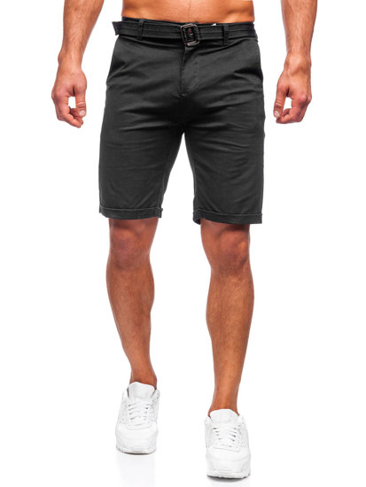 Men's Shorts with Belt Black Bolf XX160085