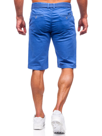 Men’s Shorts with belt Indigo Bolf 0010