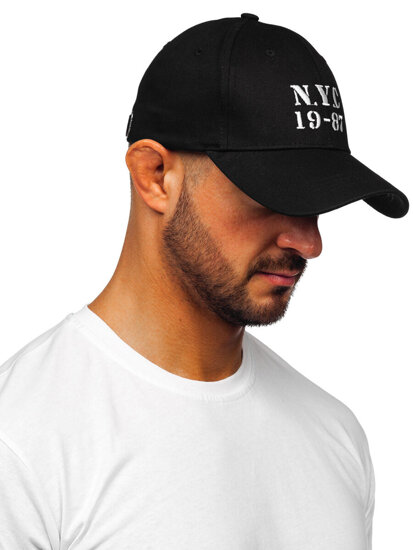 Men’s Snapback Cap Black Bolf CZ124